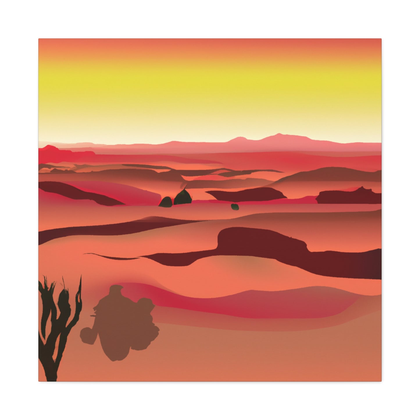 Sandscape - Landscape - Canvas - Desert