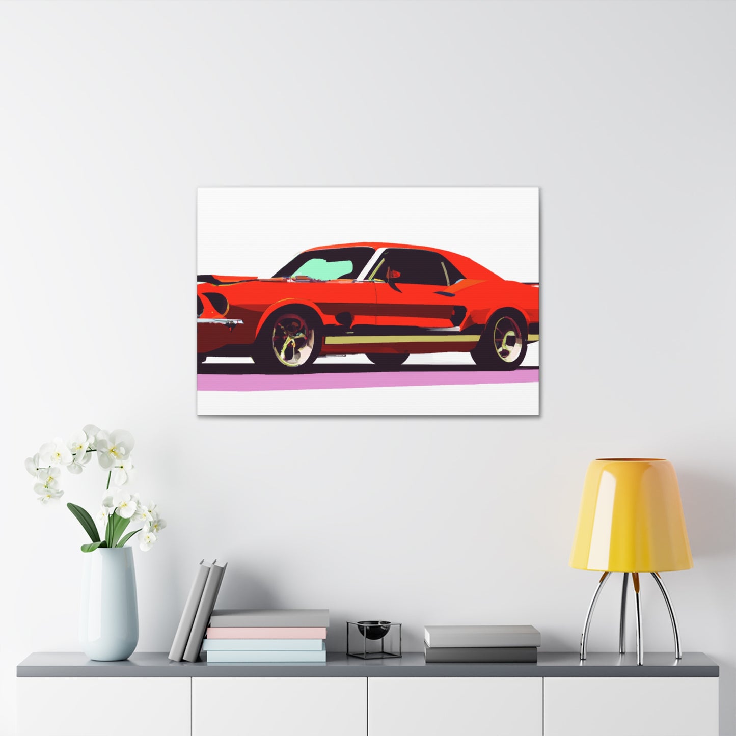 Hot Rodder - Automobile - Canvas