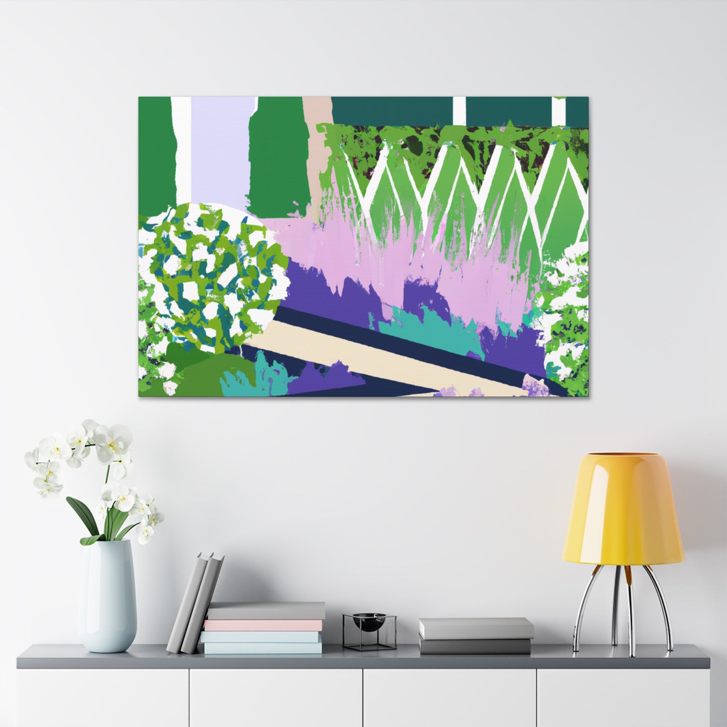 FloraBliss-Landscape - Canvas
