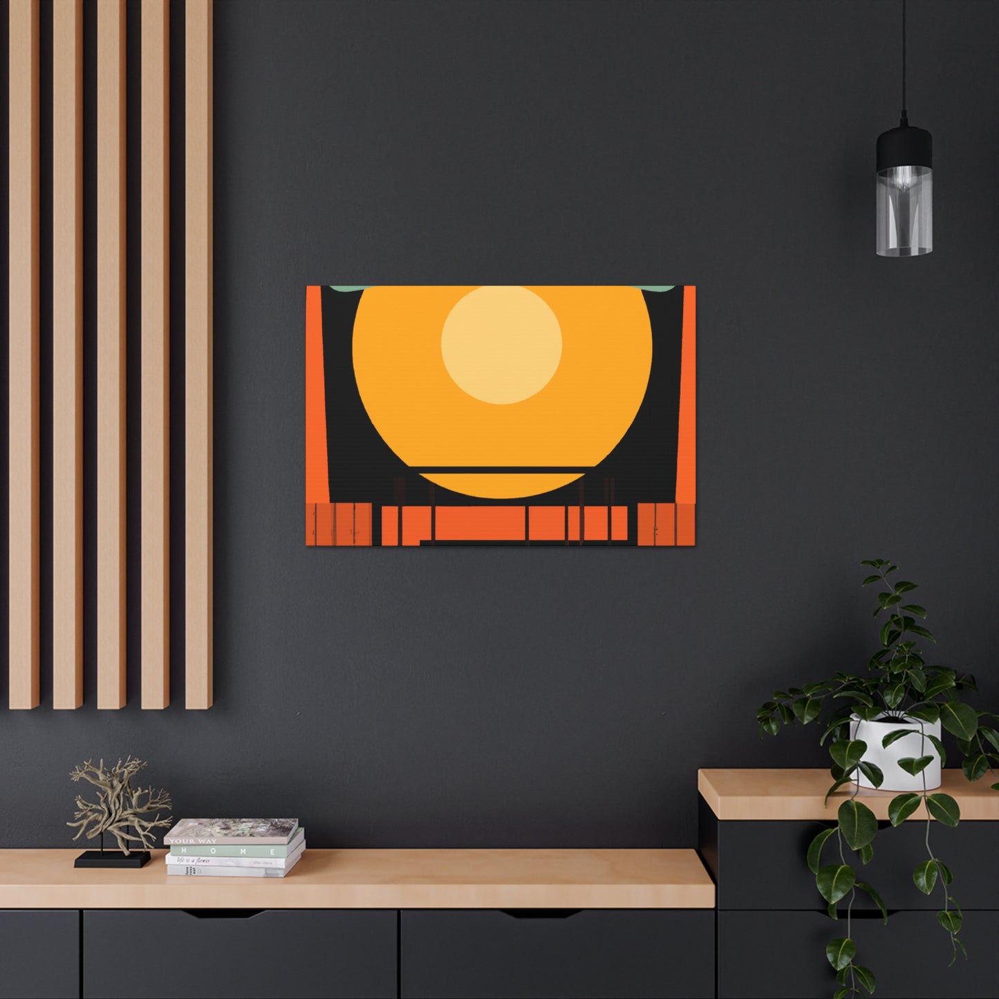 Sunduzi - Midcentury Canvas