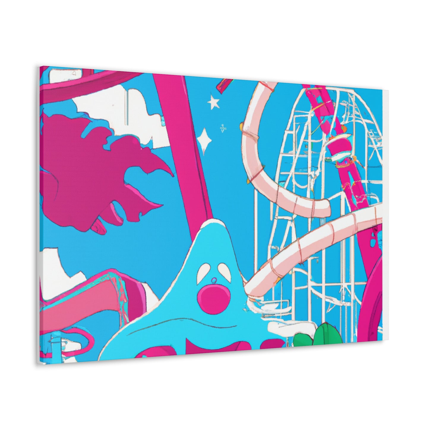 Palm Paradiso - Landscape - Amusement - Canvas