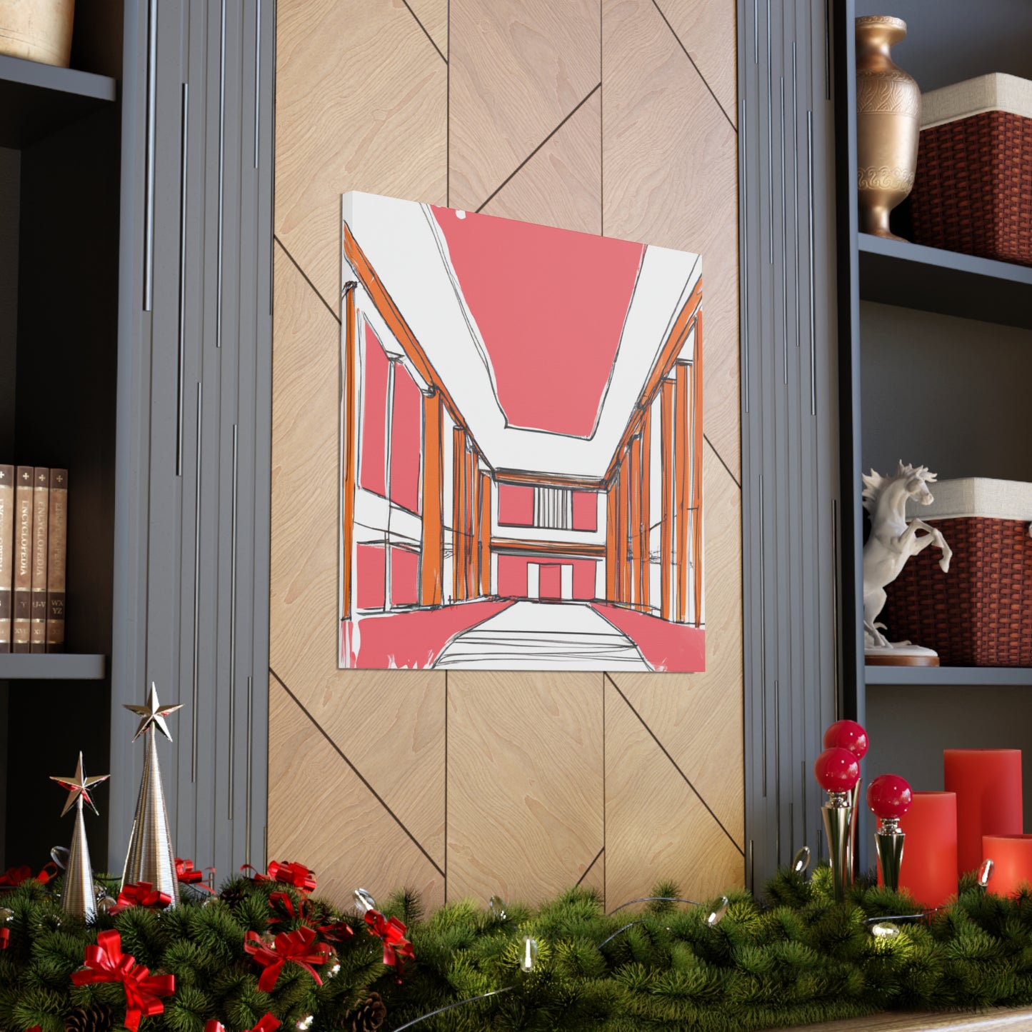 Claudine de Montport - Canvas - Architectural