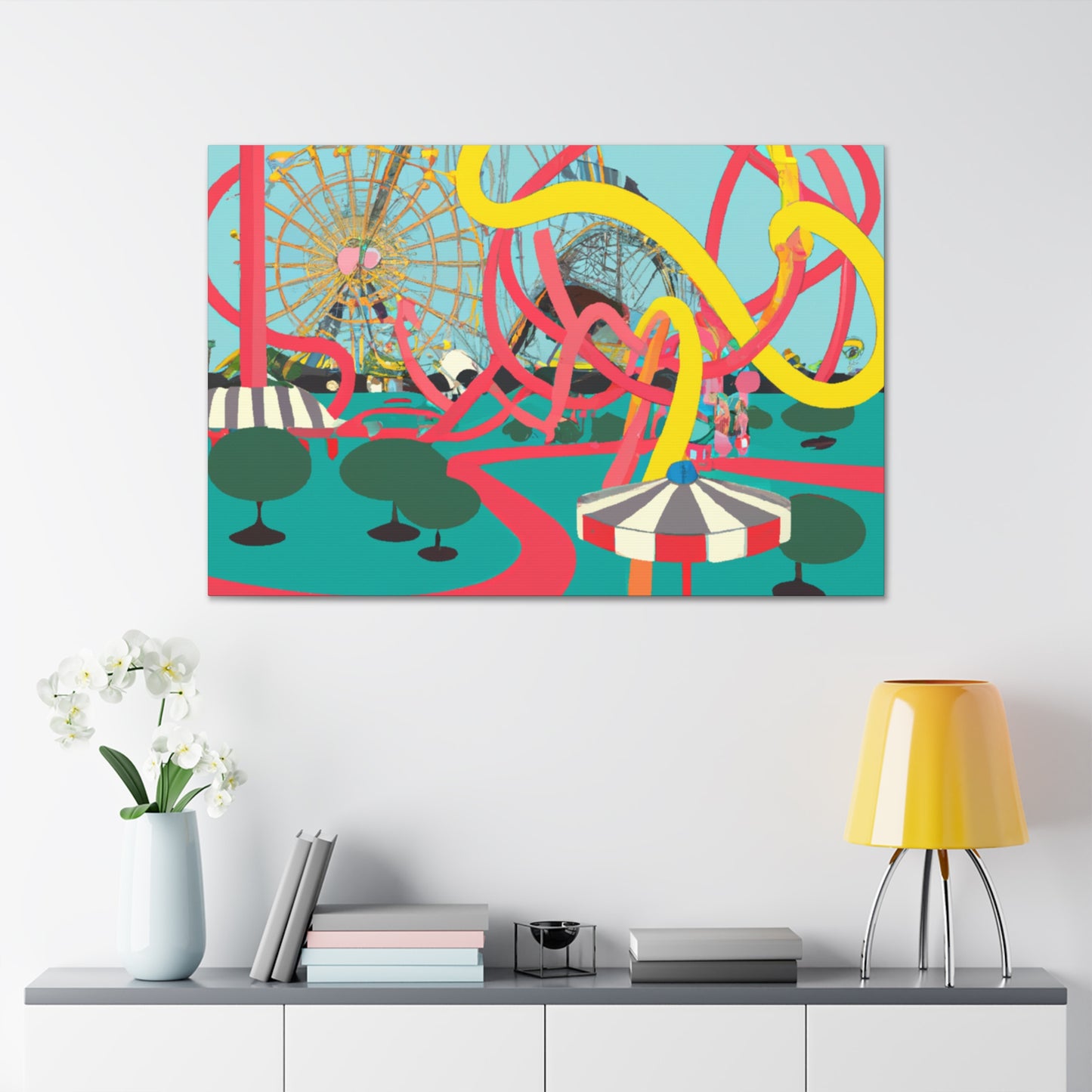 Carnival Valley- Amusement - Canvas
