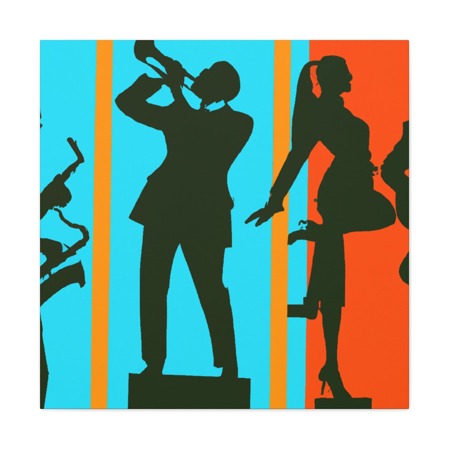 Swing Palace. - Retro Music and Film Canvas