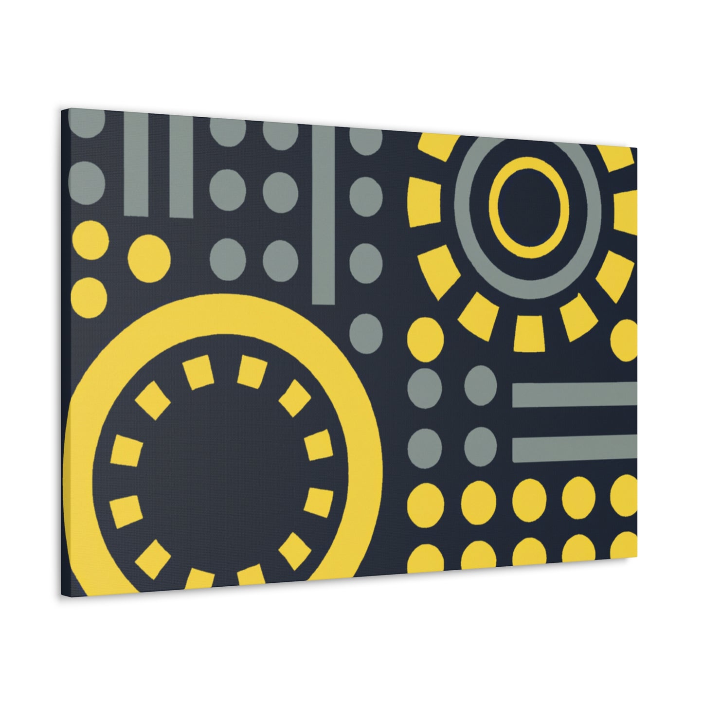 Spiralized Radiance - Midcentury - Canvas