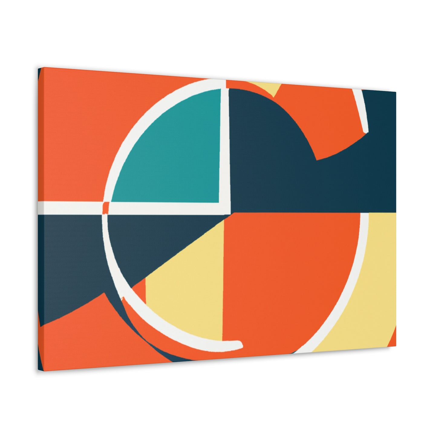 Vibrant Palette- Midcentury - Canvas