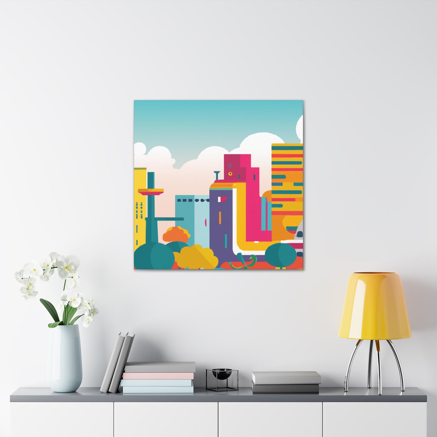 Sacaca- South America - Canvas