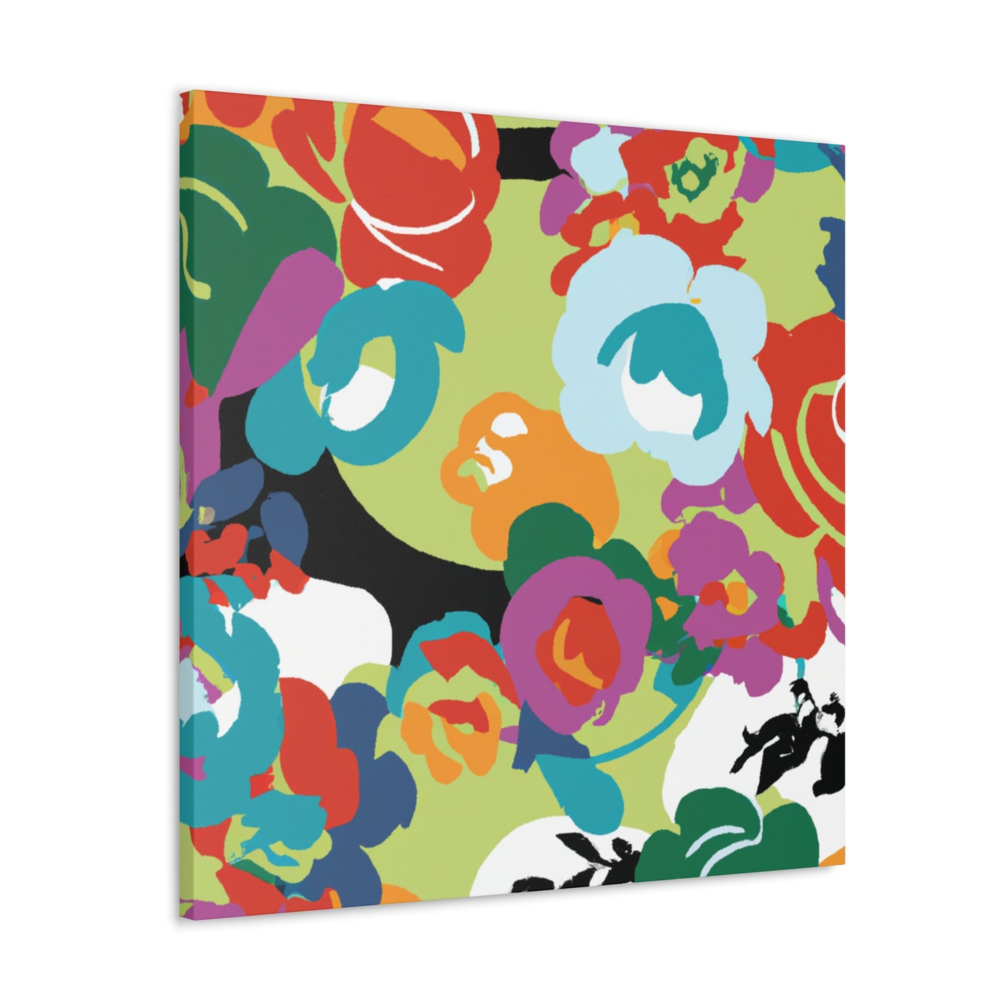 Splendidly Joyous - Floral - Canvas