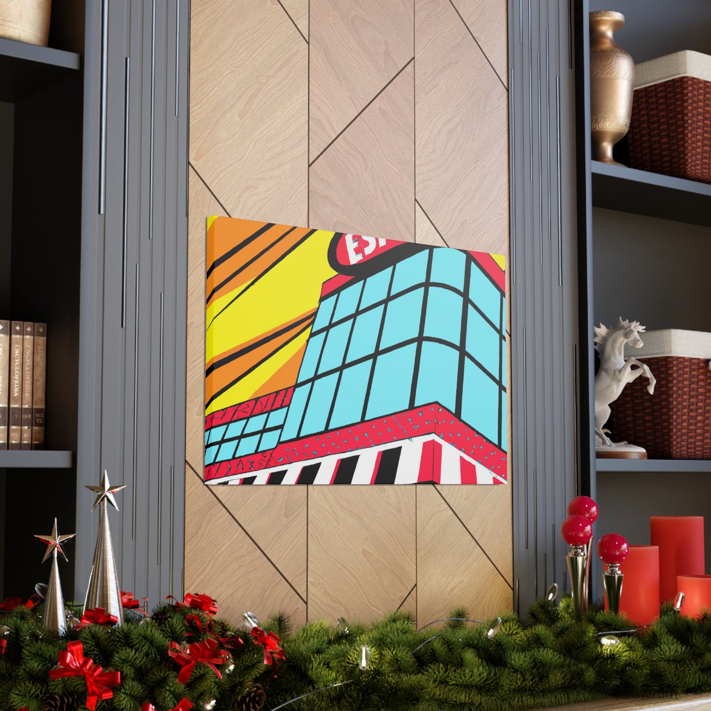 'Twist & Record Studio' - Canvas - Pop Art