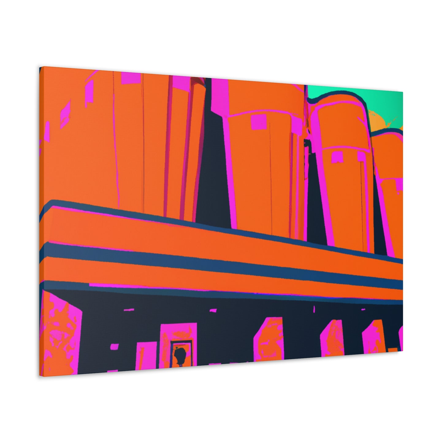 Fantasia's Orange Fifties! - Canvas - Pop Art
