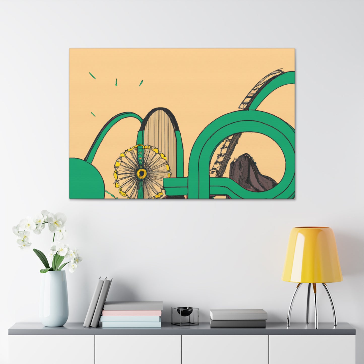 Tikitopia - Amusement - Canvas