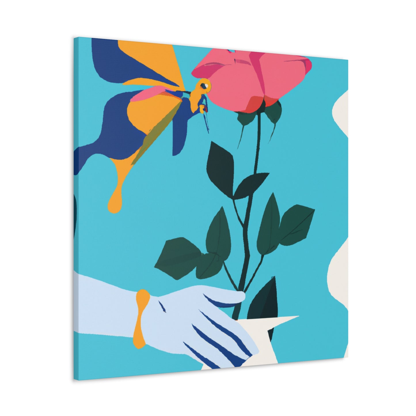 "Simplicity Rising - Minimalism" - Canvas