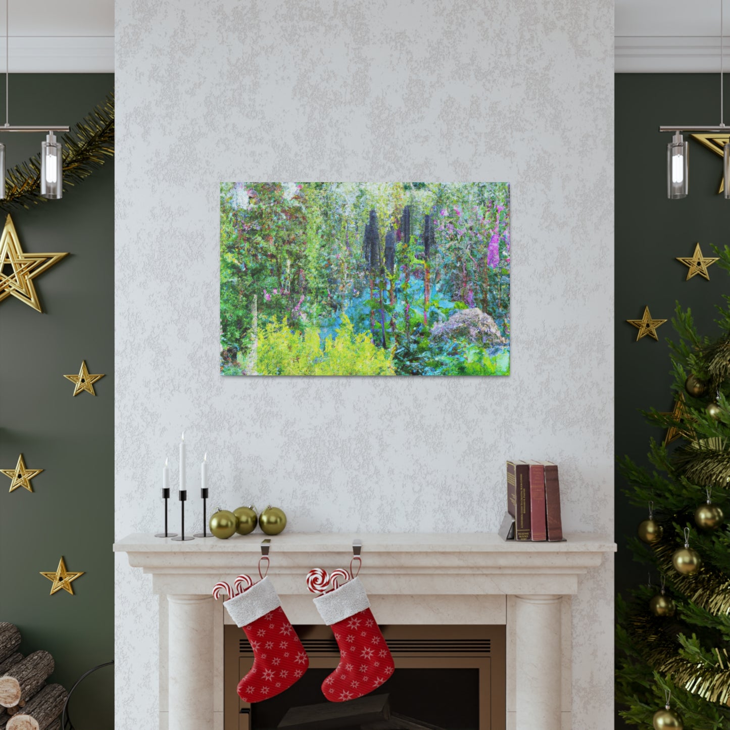 Garden Tapestry - Floral Canvas