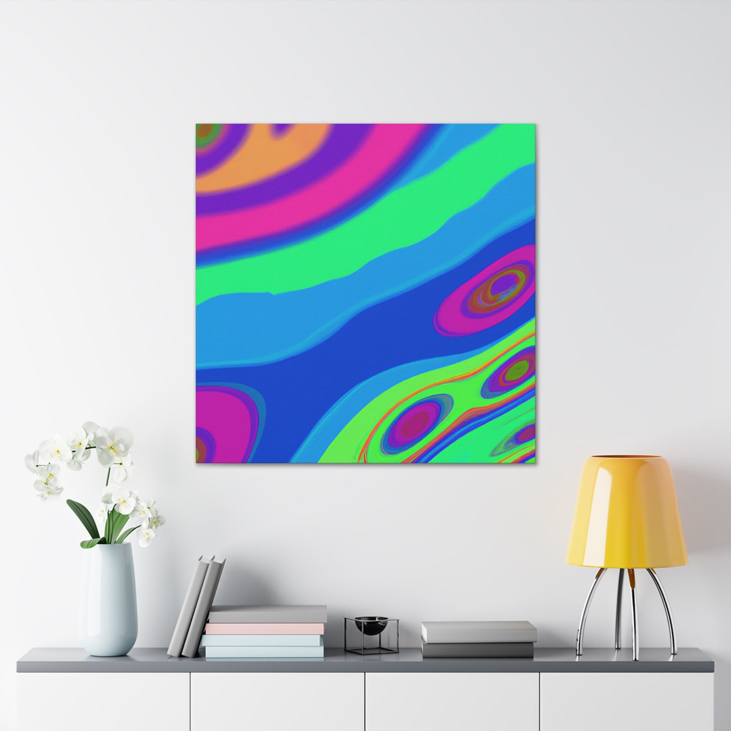 Serene Mirage - Abstract - Canvas
