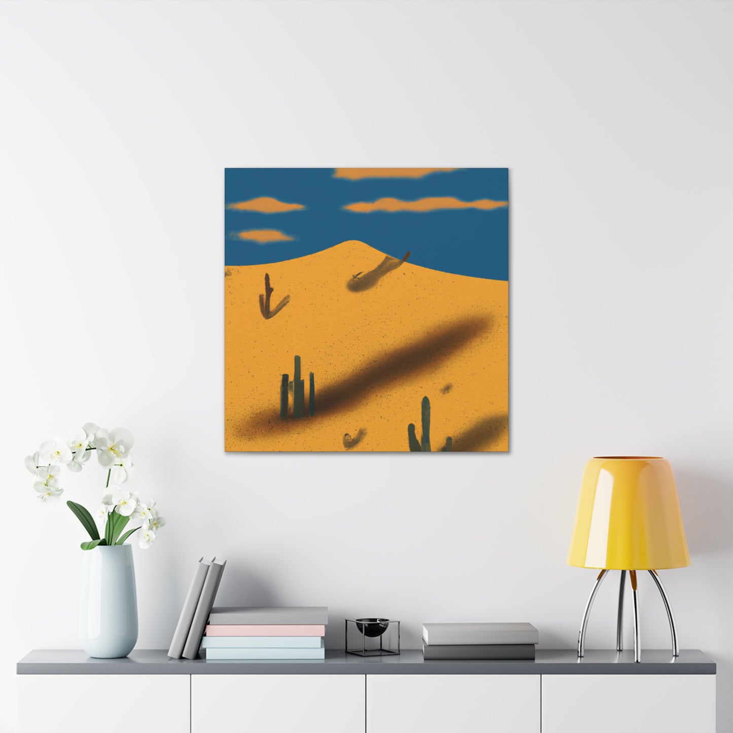 Desert Revival - Vintage Contemporary - Desert - Canvas
