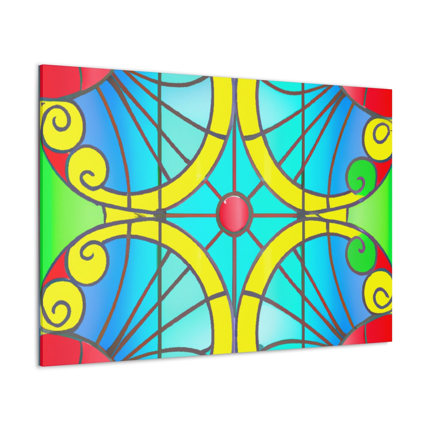 Circular Tile - Glass Canvas
