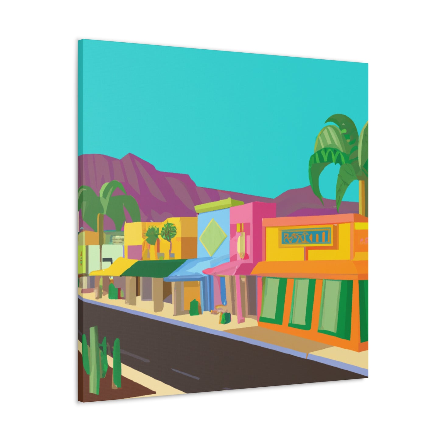 Oasis Delifice - Architectural - Canvas