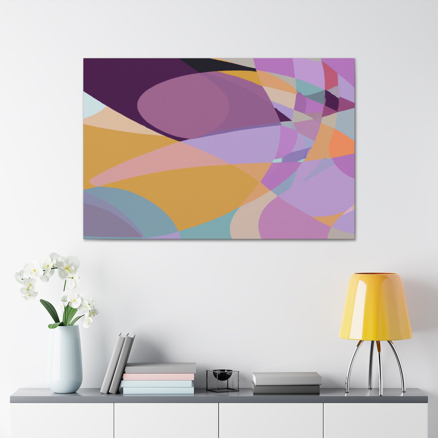 Rainbow Mist - Abstract - Canvas