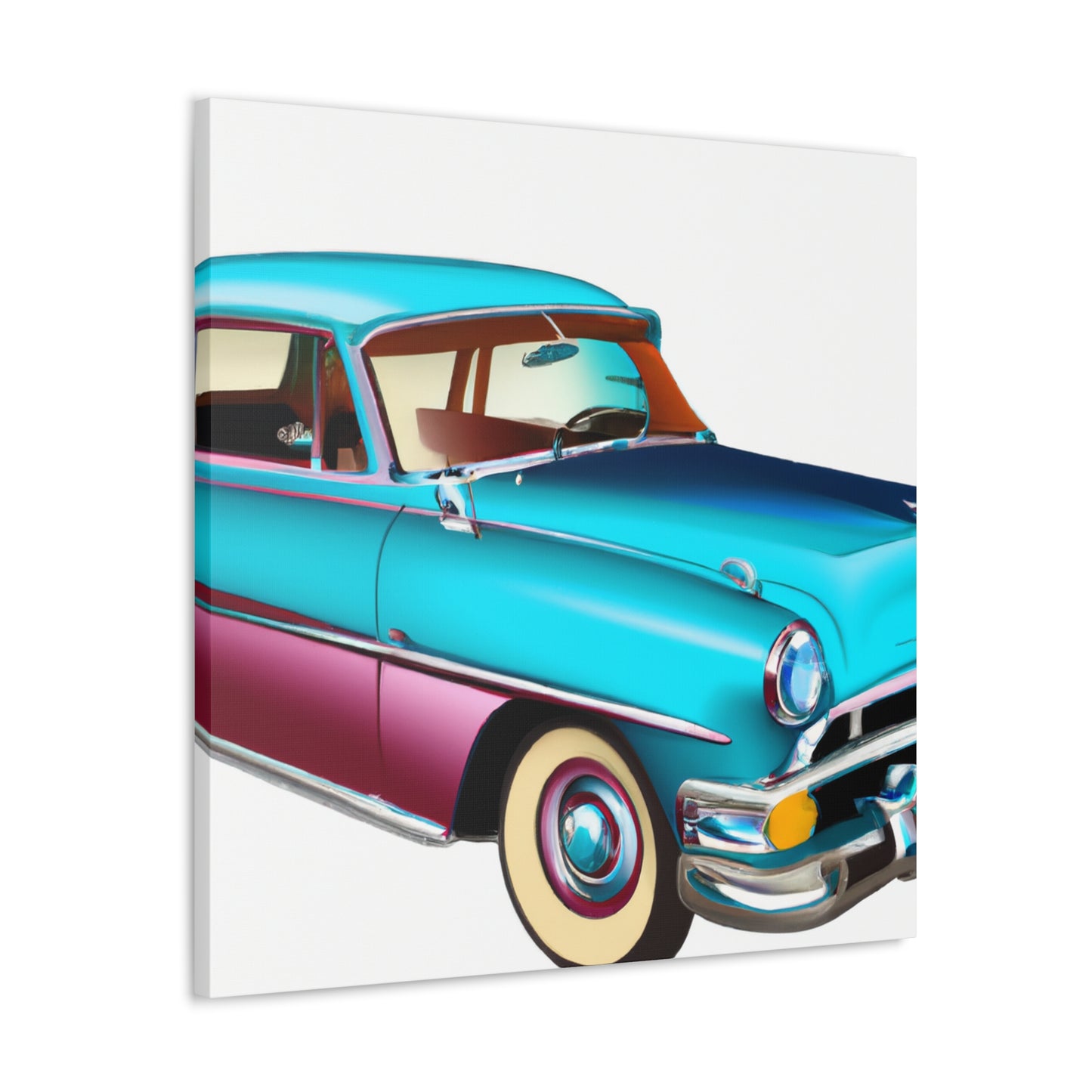 Jalopy- Automobile - Canvas