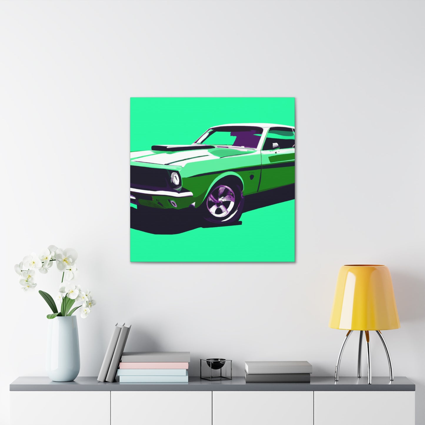 Rusty Ratrod - Automobile - Canvas