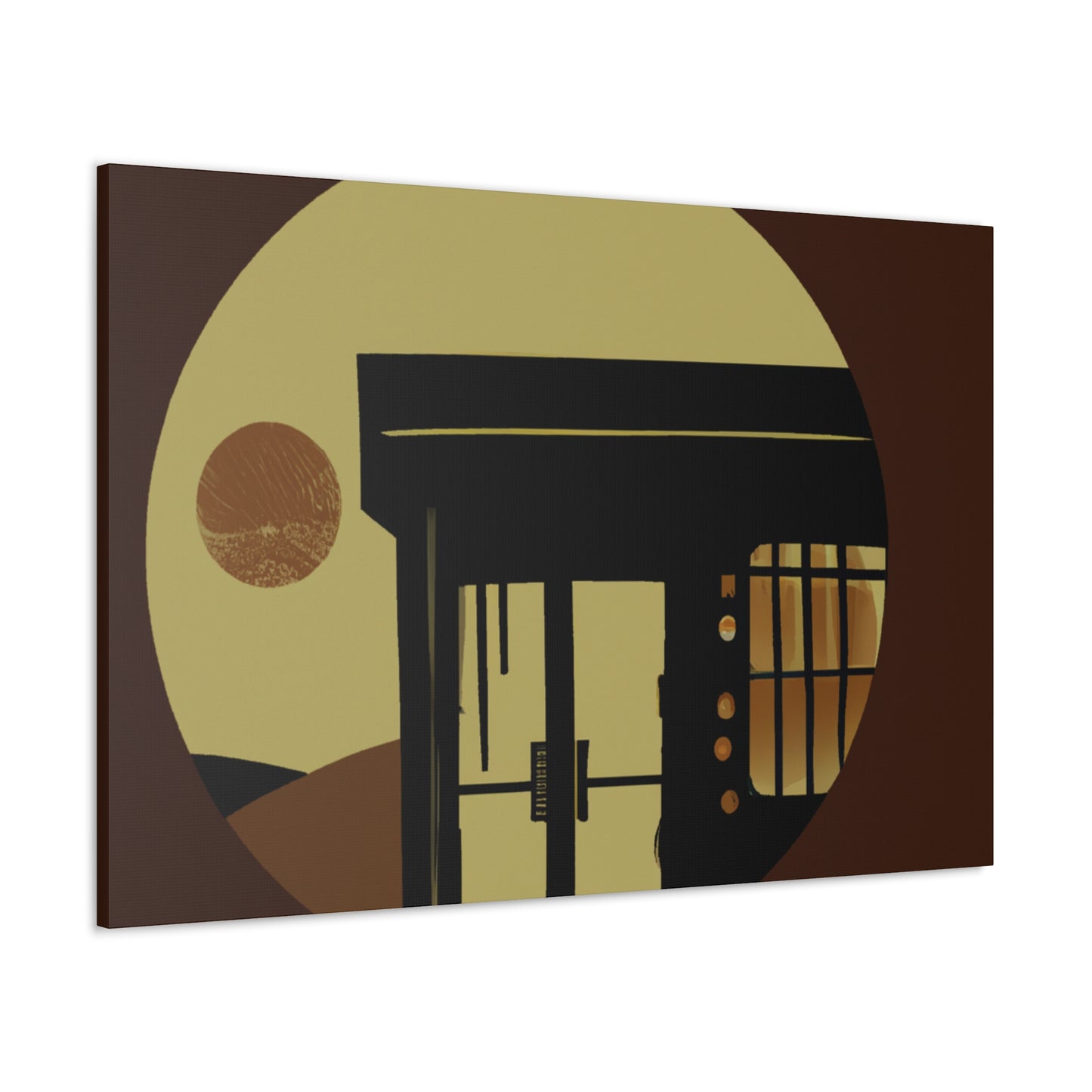 Colorful Vibrancy - Midcentury - Canvas