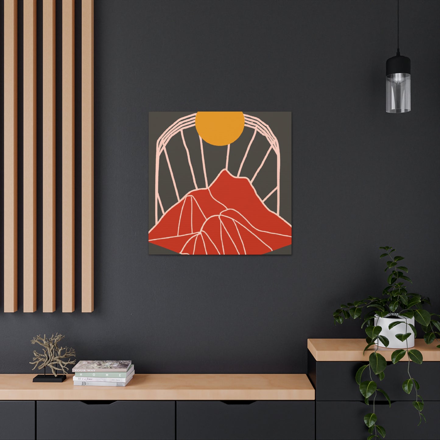 Tumblefur - Midcentury Canvas