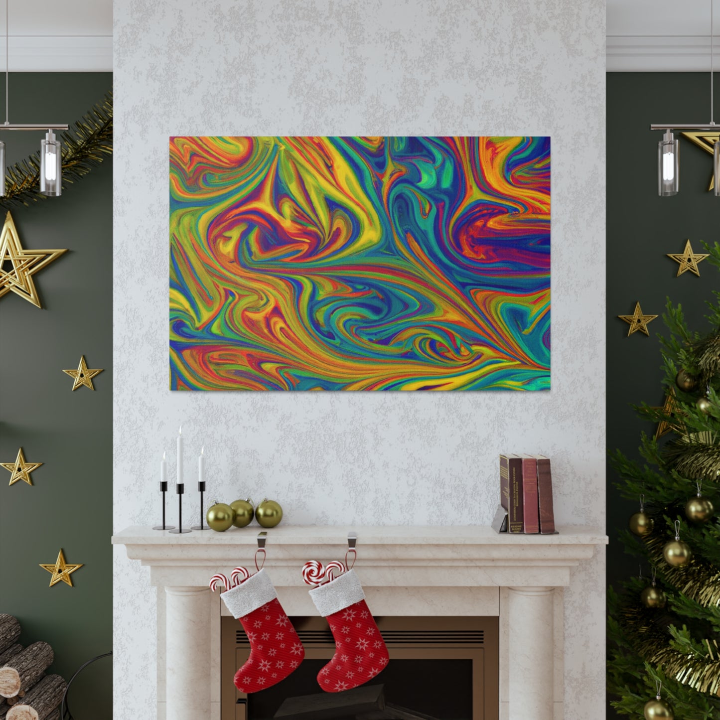 Blending Hot - Canvas - Abstract