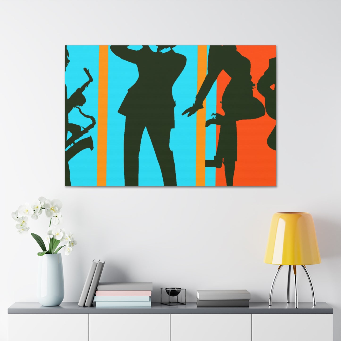 Swing Palace. - Retro Music and Film Canvas