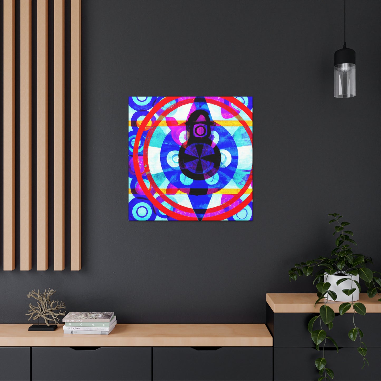 Kalidescope - Glass Canvas