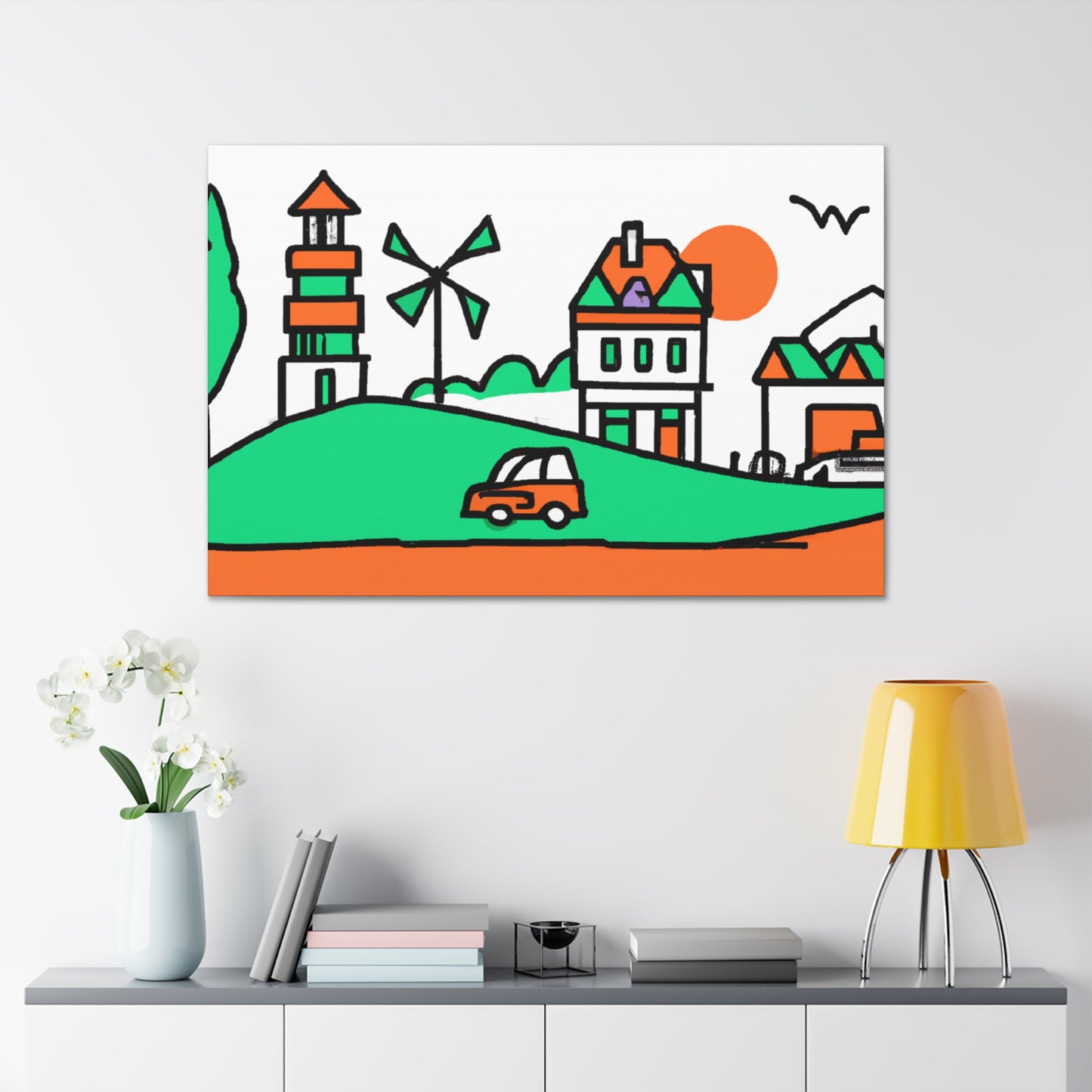 Light Horizon - Minimalism - Canvas