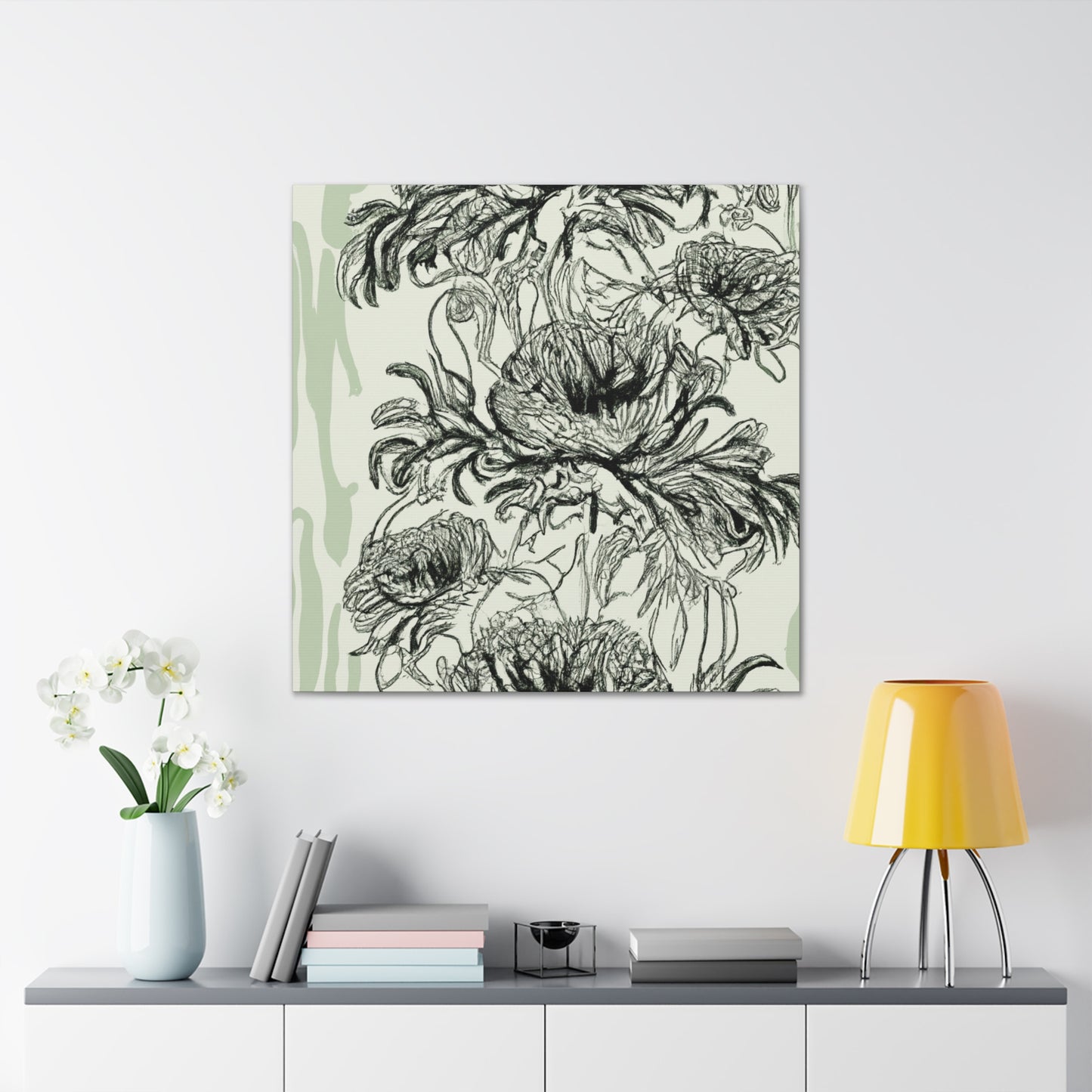 Passionate Petals - Floral - Canvas