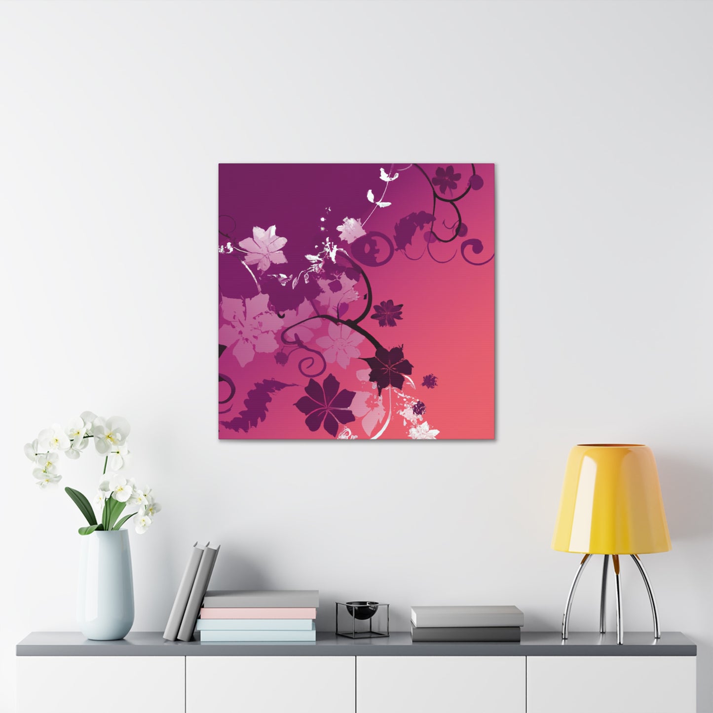 Lilacena - Floral - Canvas
