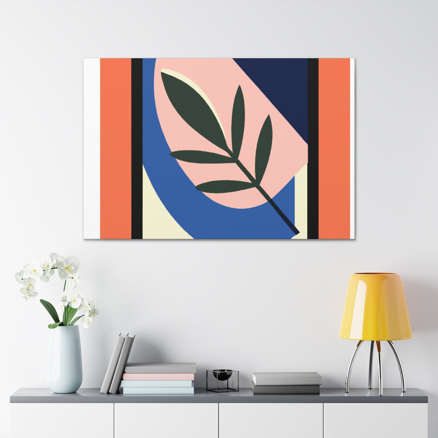 Sun Dapple Bunny - Midcentury Canvas