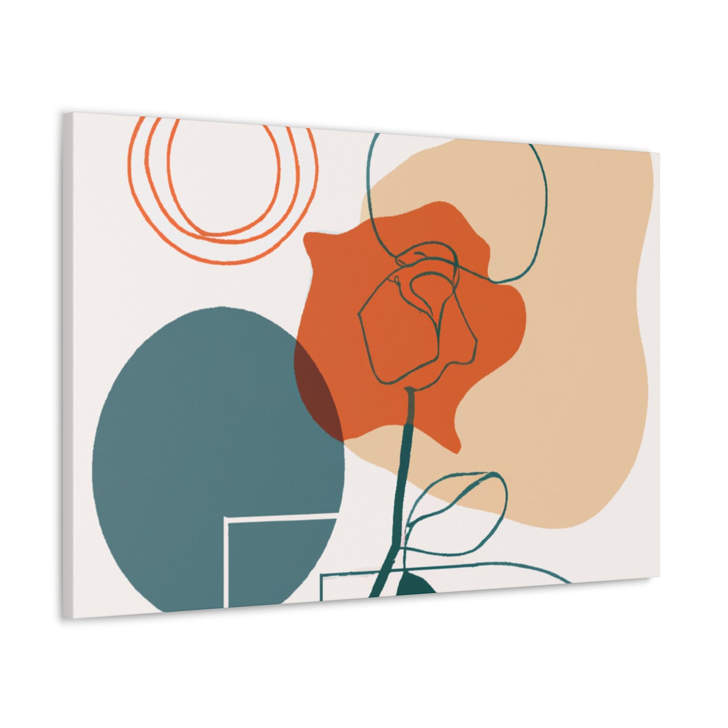 Mysterious Flow - Minimalism - Canvas