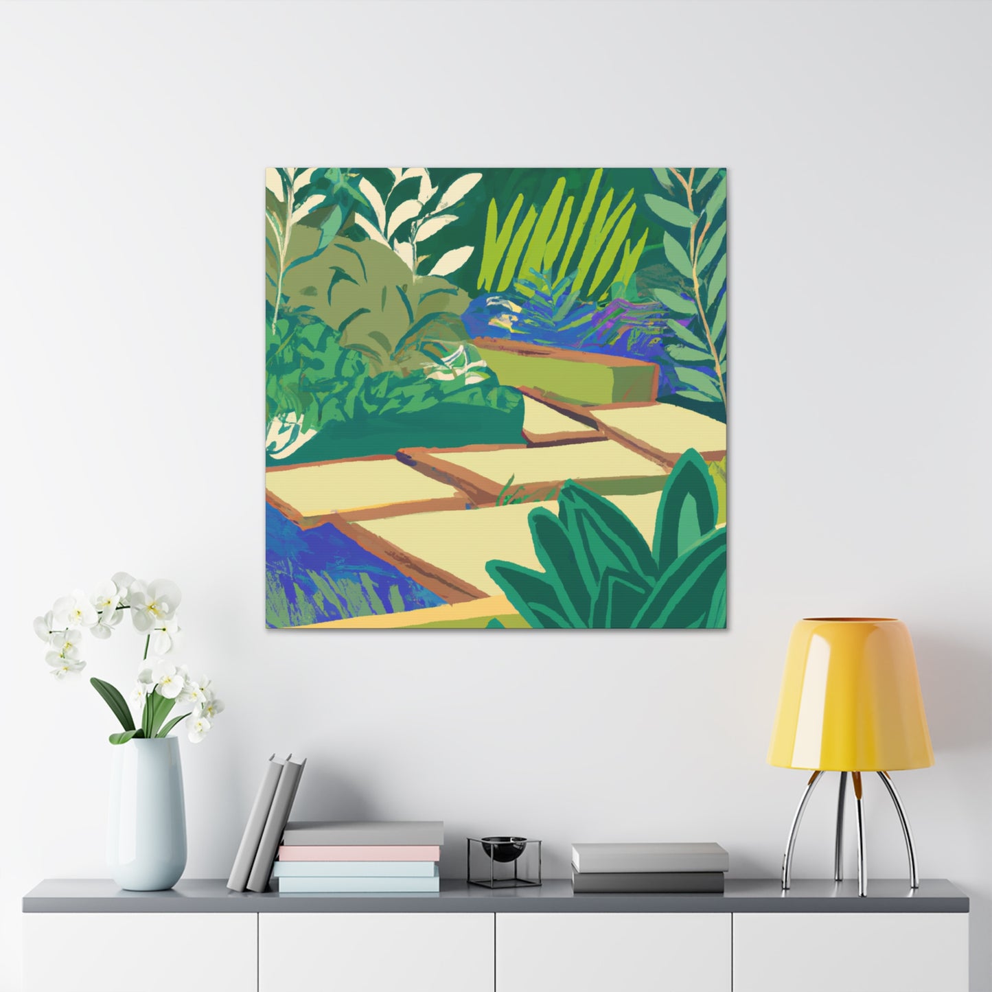 Verdant Vista - Landscape - Garden - Canvas