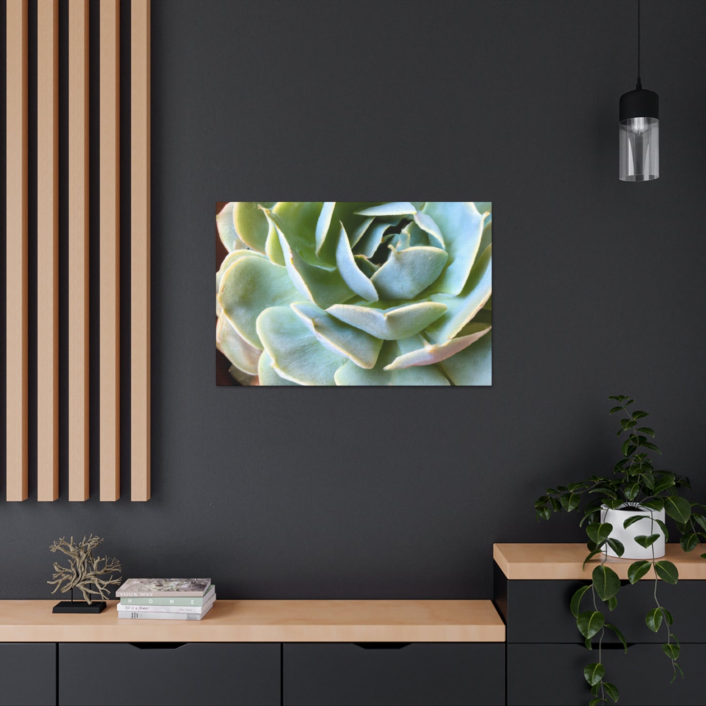 "Blooming Garden" - Canvas - Succulent