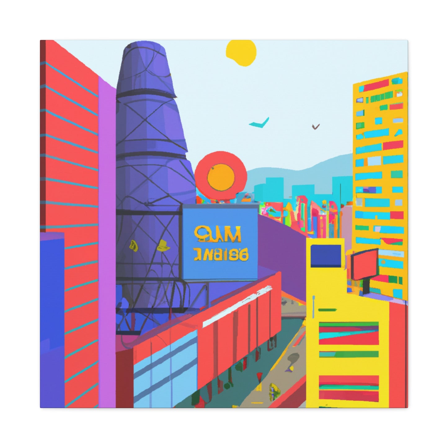 Danilo Suarez - South America Canvas