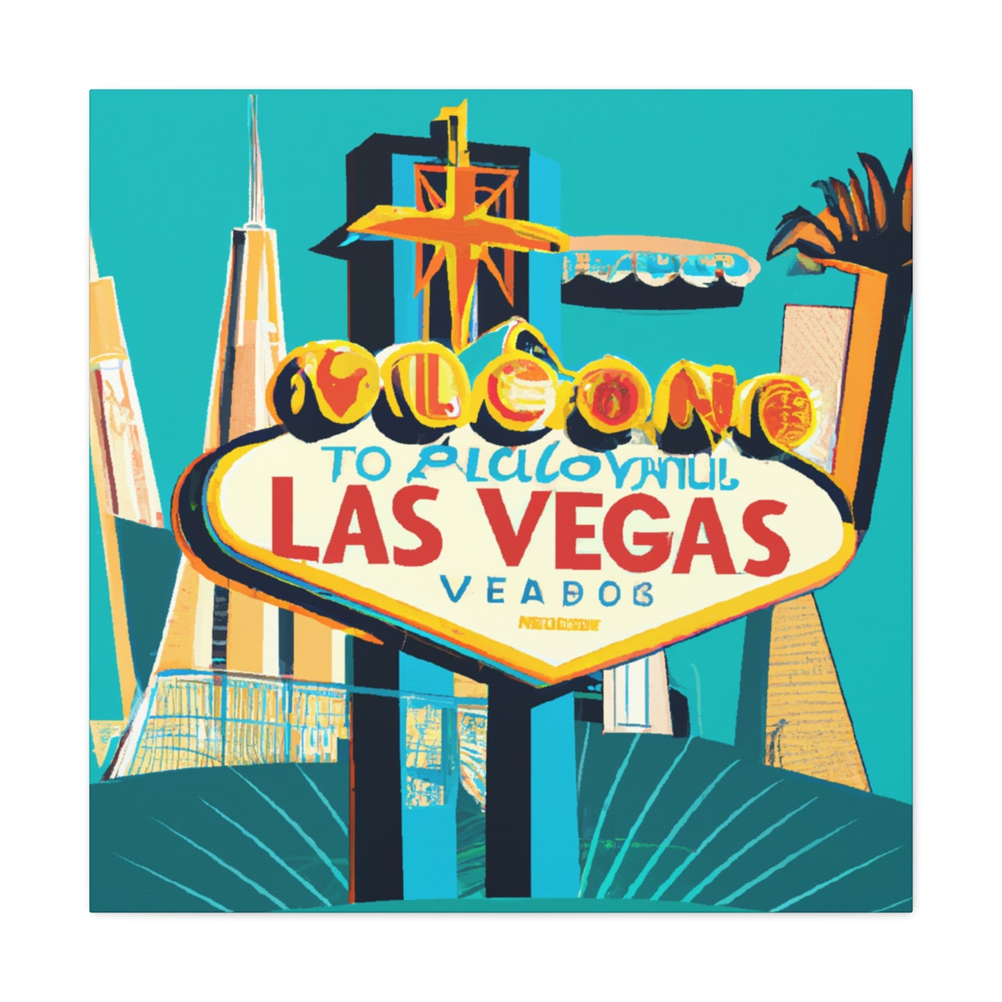 Viva Las Vegas - Destination Vegas - Canvas