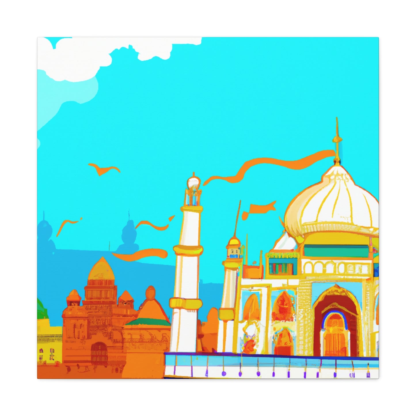 Mughal Majesty - Destination India - Canvas