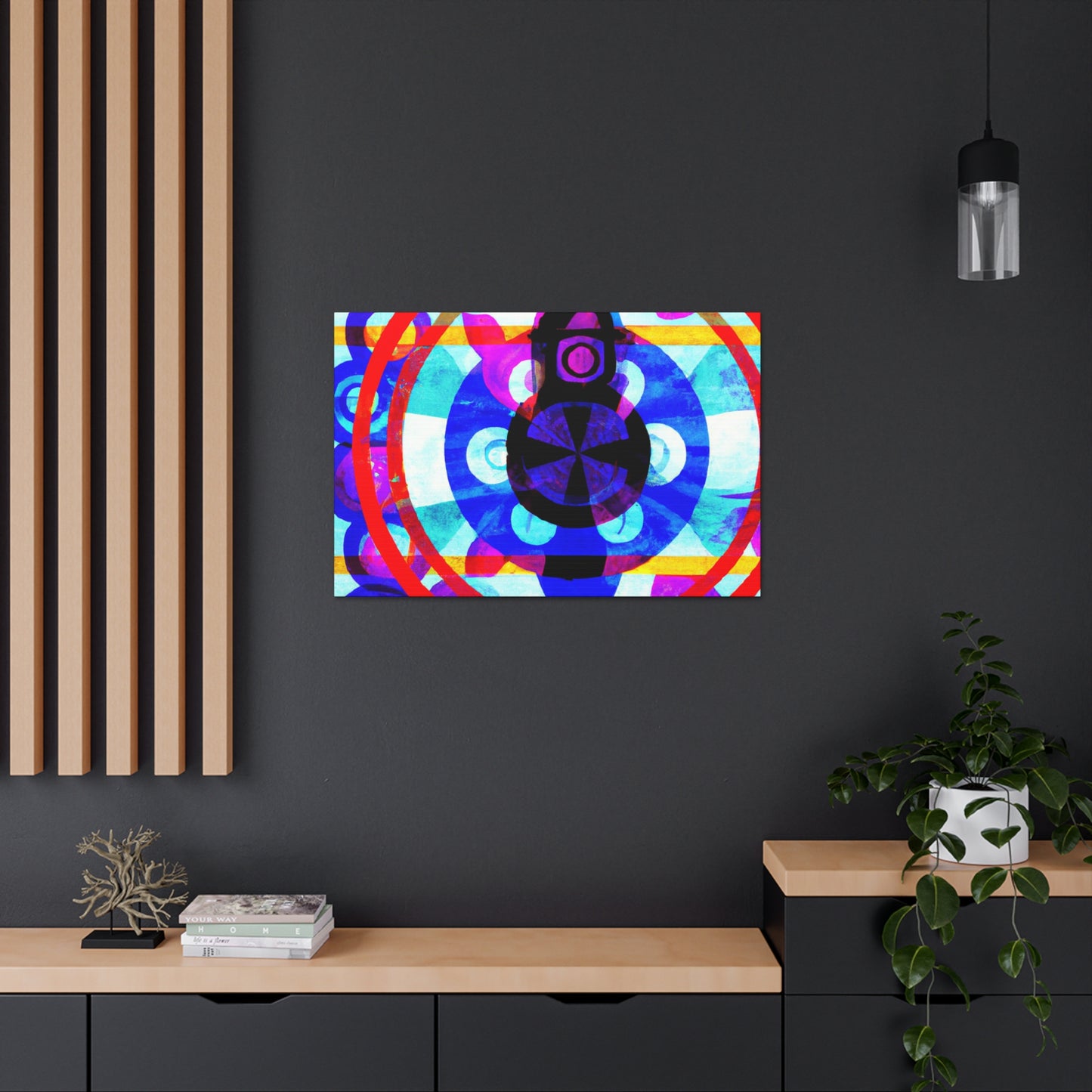 Kalidescope - Glass Canvas