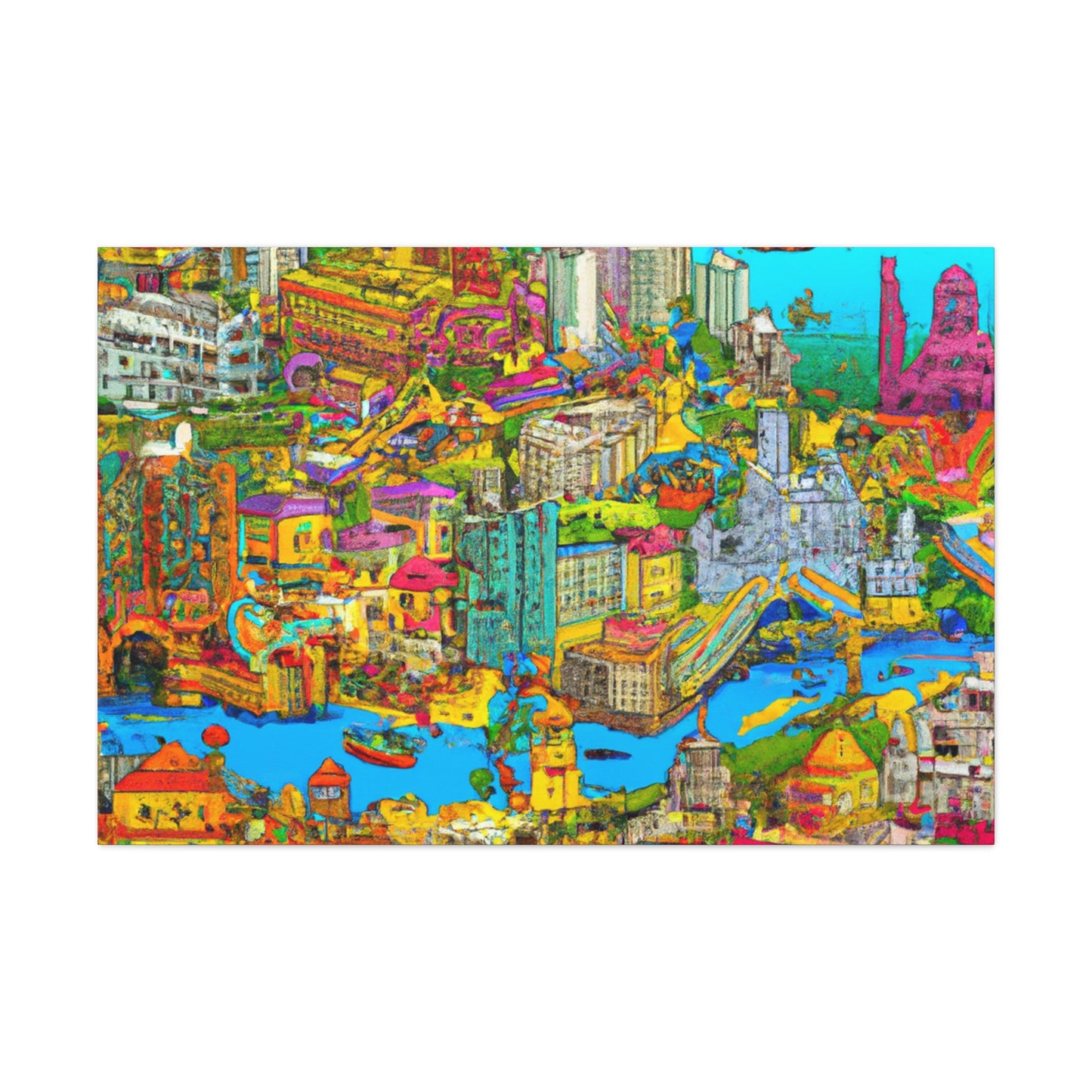 Glorious Getaway - Destination India - Canvas