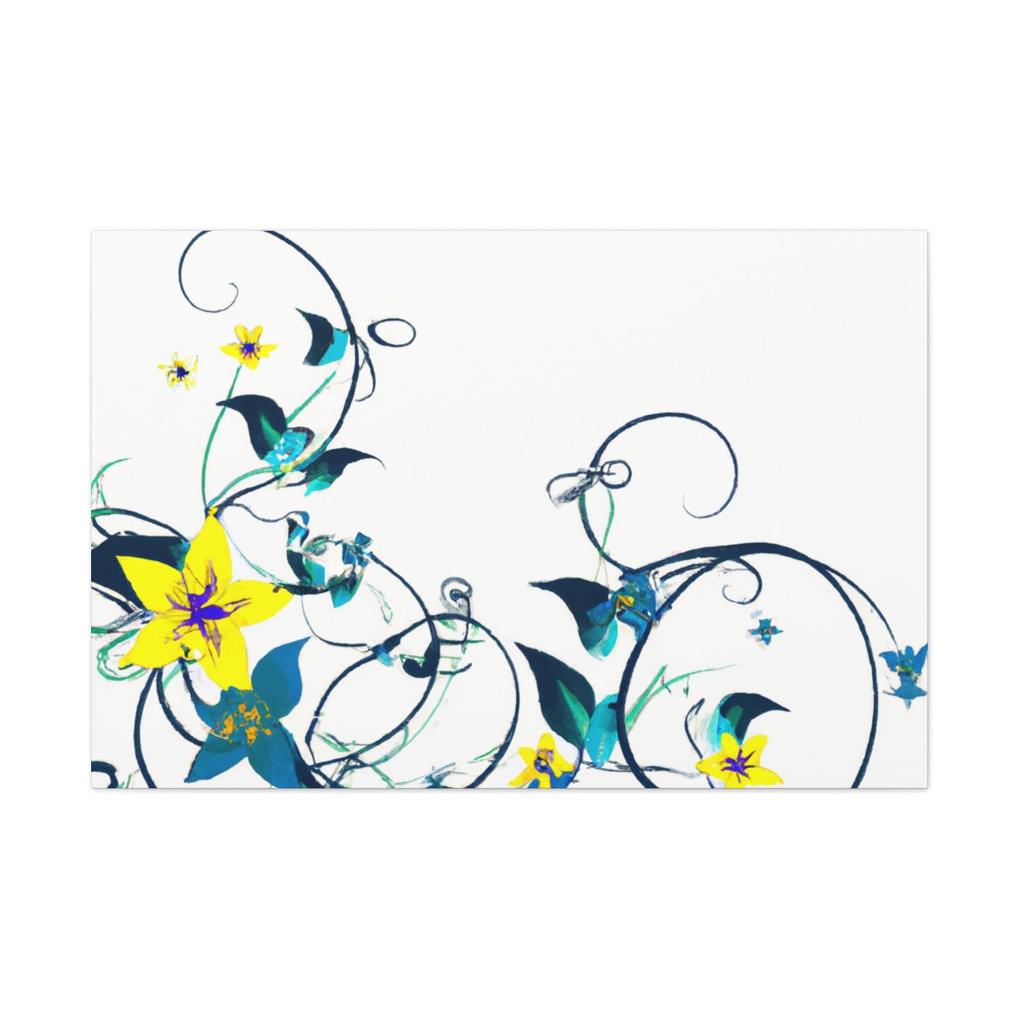 Blossom Brilliance - Floral - Canvas