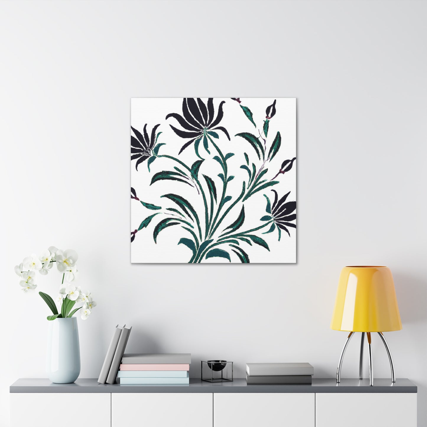Lotus Divine - Floral - Canvas