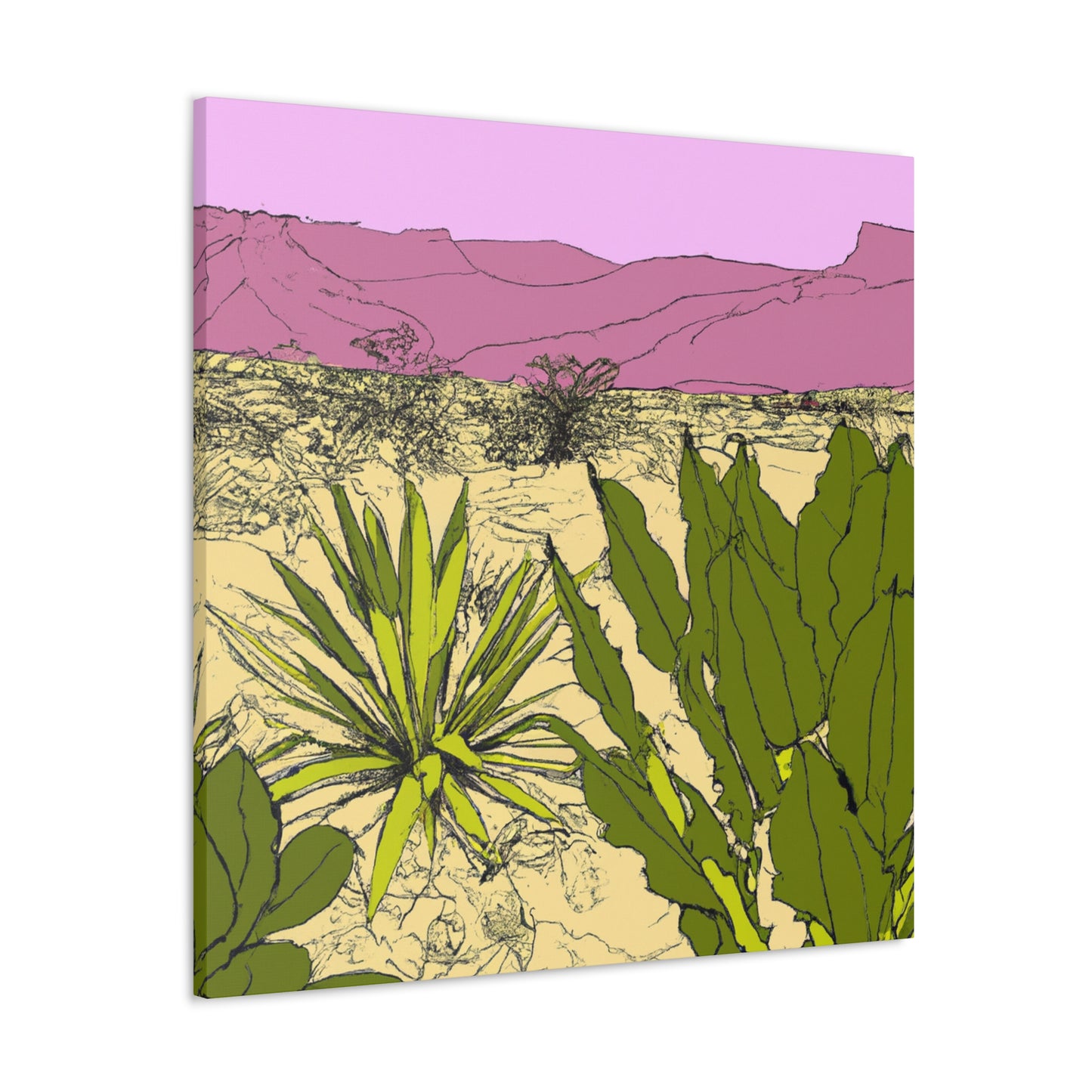 Dune-scape Landscape - Canvas