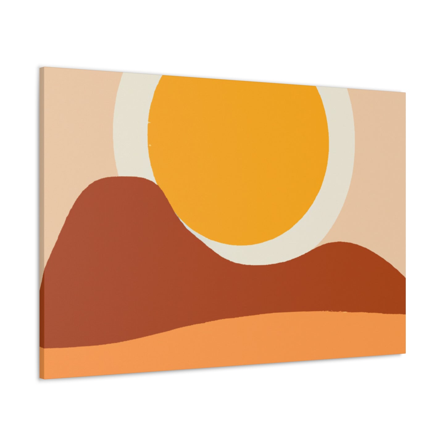 "Simple Reflections - Minimalism". - Canvas