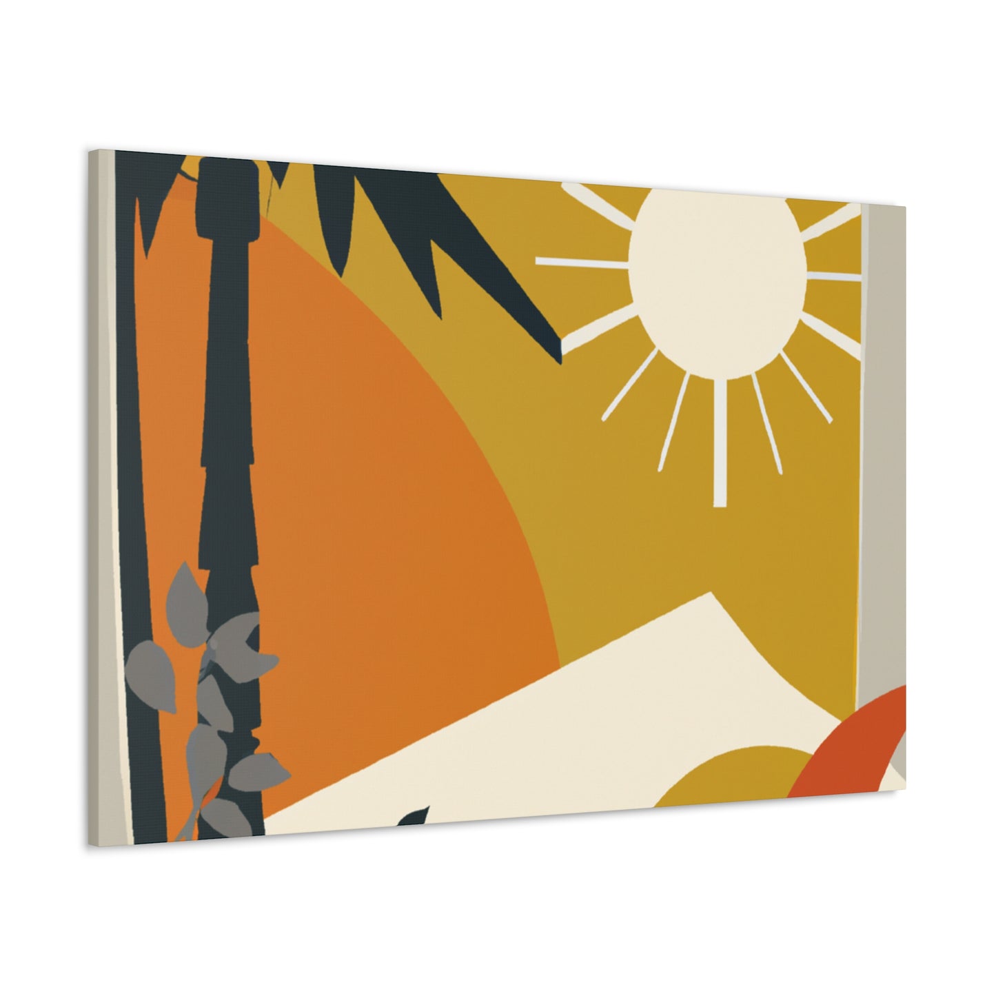 Twisted Balance- Midcentury - Canvas