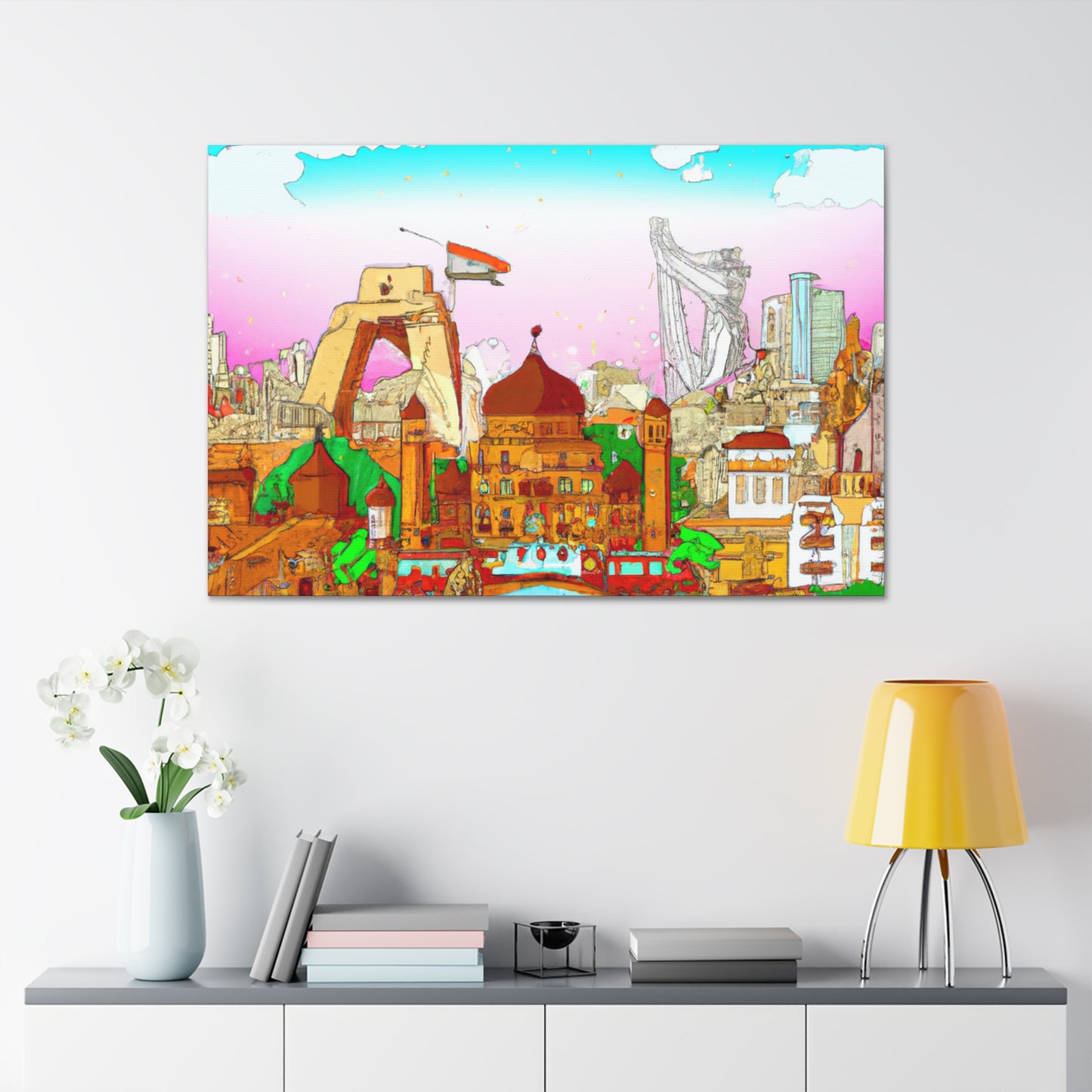Kashmiri Splendour - Destination India - Canvas