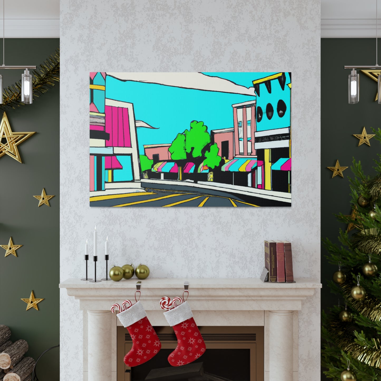 Rock Ave - Canvas Pop Art