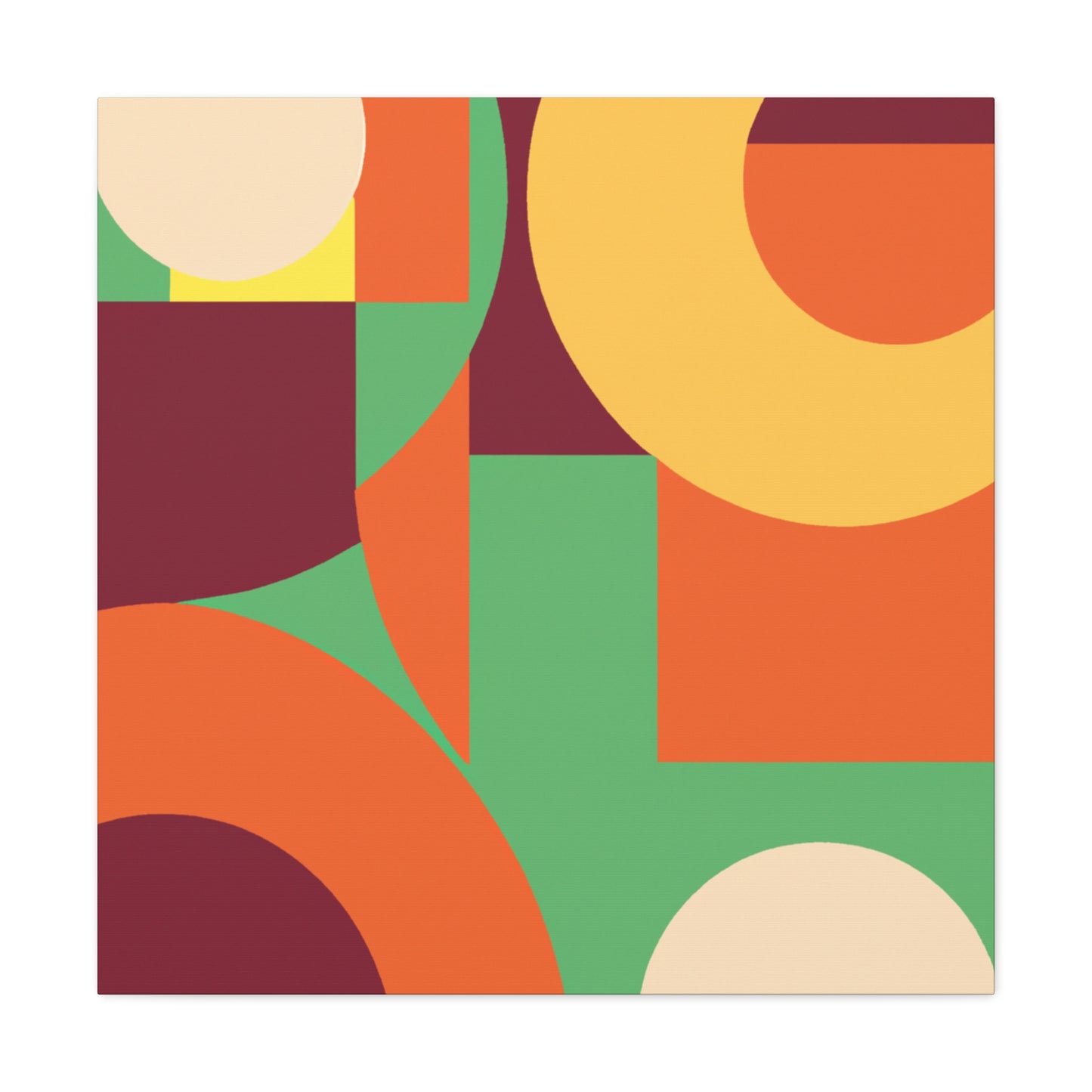 Orbital Burst - Midcentury - Canvas