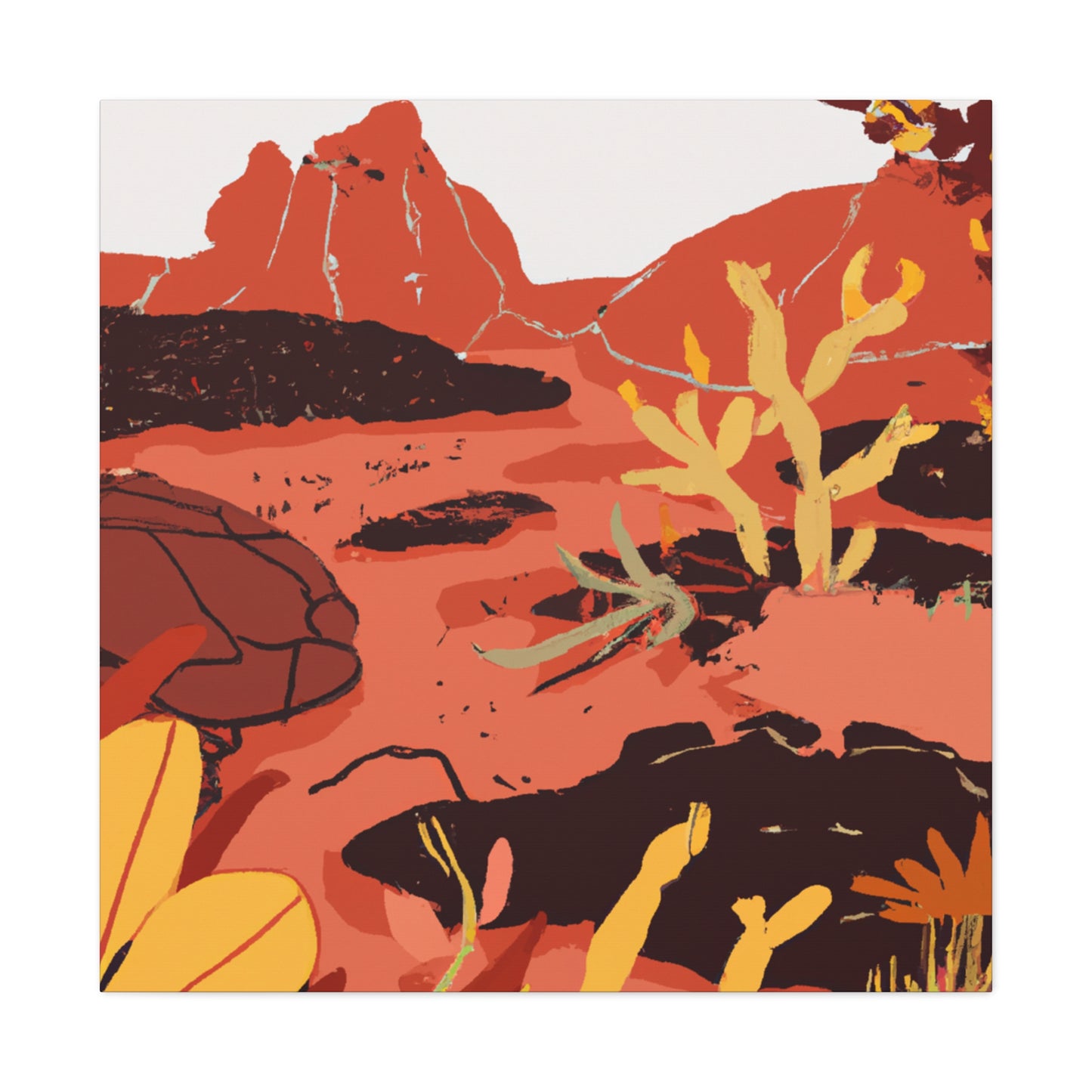 Sand Drift Landscape - Canvas